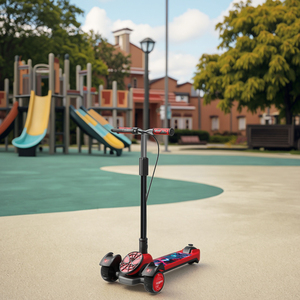 <span class=keywords><strong>Trottinette</strong></span> pliable légère pour enfants, <span class=keywords><strong>trottinette</strong></span> à 3 roues pour l'extérieur avec roues en PU pour enfants (jouet pour enfant) - Product Image 4