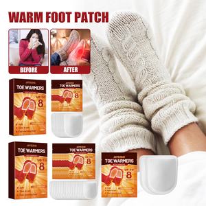 Empaque Personalizado para el Cuidado de los Pies en Invierno, Calentadores de Pies y Productos para el Cuidado Corporal Femenino para Cólicos Menstruales - Product Image 5