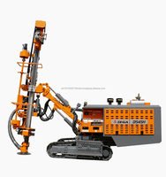 Foreuse de forage DTH diesel JJEM ZEGA D545 sur chenilles, mobilité optimale, profondeur max. 30 m pour l'exploration géologique (ISO CE)