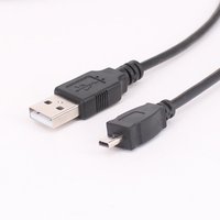 Câble de transfert de données STOCK MINI 8P USB pour appareils photo Nikon DSLR D5100 D6108