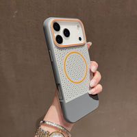 Coque arrière de dissipation thermique pour iPhone 18, compatible iPhone 17, 16, 15, 18 Pro Max – Accessoires de téléphone en stock – Étuis magnétiques de luxe
