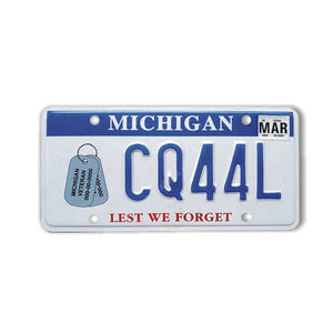 <span class=keywords><strong>Plaque</strong></span> d'<span class=keywords><strong>immatriculation</strong></span> de véhicule personnalisée, de marque américaine standard, cadeau original - Product Image 4