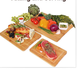 <span class=keywords><strong>Planche</strong></span> <span class=keywords><strong>à</strong></span> <span class=keywords><strong>découper</strong></span> en bambou biologique, avec rainures de jus (ensemble de 3 pièces)-meilleure <span class=keywords><strong>planche</strong></span> <span class=keywords><strong>à</strong></span> <span class=keywords><strong>découper</strong></span> de cuisine, pour la viande (bloc de boucher), fromage et V - Product Image 3