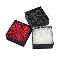 Couvercle et boîte de fond en papier kraft de luxe personnalisés Emballage en carton UV rigide de haute qualité finition blanche mate