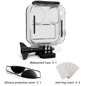 Carcasa Protectora Sumergible para Cámara GoPro <span class=keywords><strong>MAX</strong></span> <span class=keywords><strong>360</strong></span>, Carcasa Impermeable con Pantalla Táctil para Buceo - Product Image 1