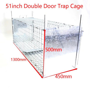 กับดักสัตว์มีชีวิตแบบ 2 ประตู เหมาะสำหรับจับ<span class=keywords><strong>กระรอก</strong></span> หนูตะเภา ชิปมังก์ หนู และสัตว์รบกวนอื่นๆ - Product Image 3