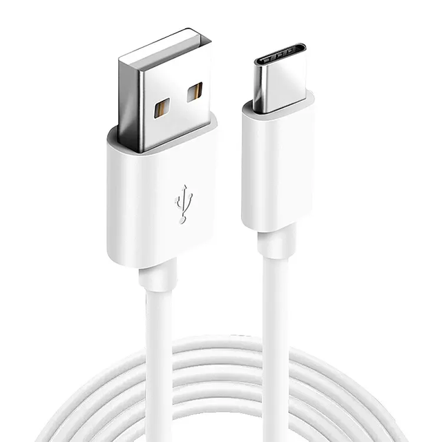 Wholesale Fast Charging Cable 2.1A 1m/2m Type-C to USB Connector for Computer & Earphone White Fast Charging & Data Transfer