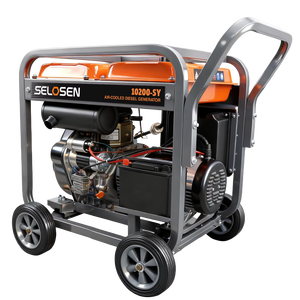 เครื่องกำเนิดไฟฟ้า 230V/400V 8.5 กิโลวัตต์ 9 Stromerzeuger 23L 1100F 9KVA ODM CUSTOM 10KW 20KW Gerador Aberto 2kw-20kw 10200S-T -230V/400V Diese - Product Image 1
