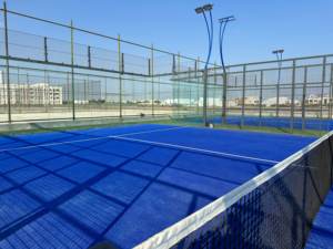 Marcos de metal de alta resistencia Vidrio completo Ahorro de energía Césped resistente al desgaste Juego completo Equipo de <span class=keywords><strong>cancha</strong></span> de tenis Pista de Pádel a prueba de herrumbre - Product Image 5