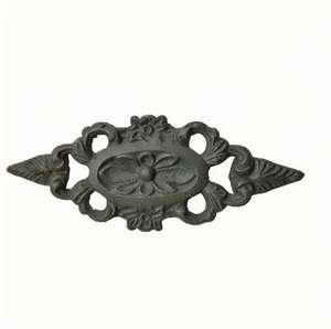 Pagar Besi cor Ornamental, bagian pelindung rel Anti memanjat untuk pagar pertanian, desain tombak besi tempa - Product Image 5