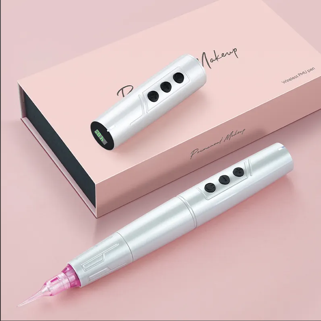 Professional Custom TP006 Semi Permanent Makeup Eyebrow Lips Microblading Tattoo Pmu Machine Wireless With My Logo