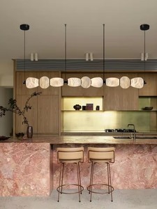 Lustre de plafond LED moderne noir et or avec quincaillerie pour salle à manger, salon, <span class=keywords><strong>luminaire</strong></span> suspendu - Product Image 1