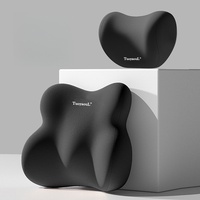 2025 nouvel appui-tête de voiture ergonomique et ensemble de soutien lombaire mousse à mémoire cou et taille oreiller siège de voiture confort coussin de soutien