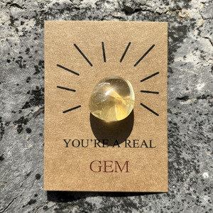 Tarjeta de Sanación con Cristales, Regalo Creativo con Forma Irregular y Estilo Pastoral de CN para Todas las Ocasiones - Product Image 4