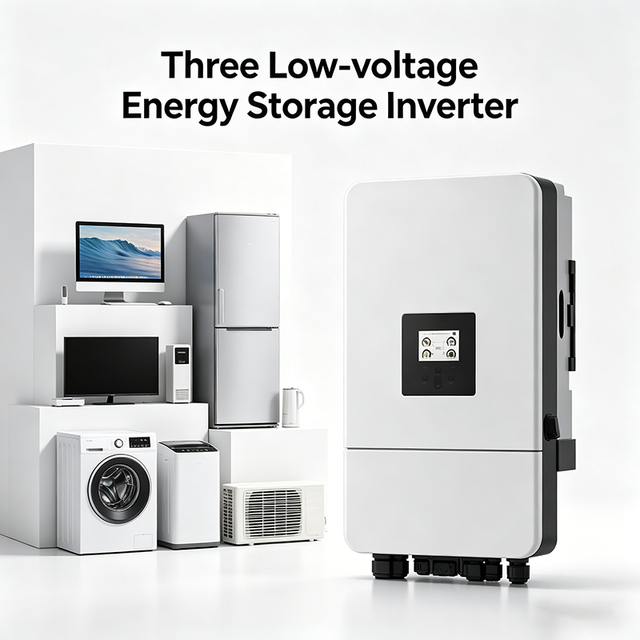 Hot Sell Solar Energy Inverter 3-10KW 220V off Grid Hybrid Inverter Without Battery Working with Dual Output 220/230V Input