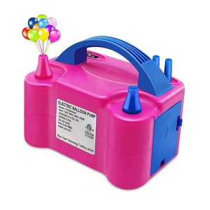 Giá Rẻ Giá Comercial Chuyên Nghiệp Xách Tay Bóng Phụ Kiện Kép Không Khí Ballon Inflator Điện Bóng Bơm Cho Bóng - Product Image 1