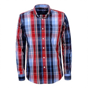 เสื้อเชิ้ตผู้ชายทรงเวสเทิร์น แขนยาว คอตั้ง พิมพ์ลาย ทรงเข้ารูป กระดุมเดี่ยว ผ้าฝ้ายคุณภาพสูง 100% ยี่ห้อ FIT CHAMP สำหรับฤดูใบไม้ผลิ - Product Image 2