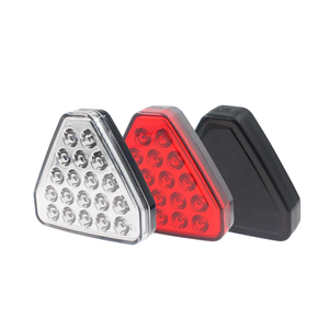 F1 <span class=keywords><strong>Triangle</strong></span> Style 12V Auto Tail Avertissement Frein Signal Lampe Nouvelle Condition Sportif Arrière Troisième Feu <span class=keywords><strong>De</strong></span> Freinage pour <span class=keywords><strong>Voiture</strong></span> Sécurité Pilote Arrêt - Product Image 1