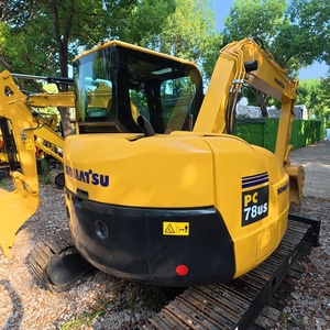 Excavatrice sur chenilles Komatsu PC78US d'occasion, importée, de haute qualité, 7 tonnes, adaptée aux projets de construction à petite échelle - Product Image 6