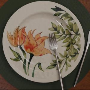 Tùy Chỉnh Kích Thước OEM Cao Cấp Nhà Hàng Nhựa Món Ăn Bữa Ăn Tối In Trung Quốc Phong Cách Cá Nhân Melamine Tấm - Product Image 2