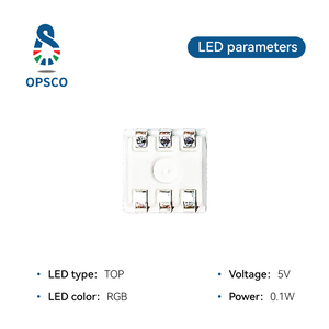 Puce LED <span class=keywords><strong>SMD</strong></span> OPSCO SK9828MICROX avec circuit intégré 2222 RGB Dream Color Full Color LED Light Chip OPSCOLED - Product Image 4