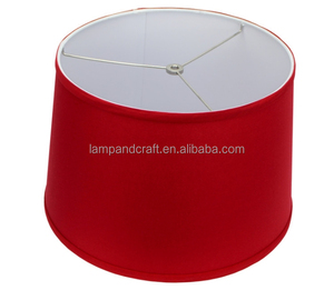 15"x16"x10" Shallow Drum Hardback <b>Black</b> Lampshade for Home Decor Bedroom Hotel Lobby Hotel Guestroom - Product Image 4
