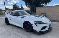 Lèvre avant en fibre de carbone style Seibon pour Toyota GR Supra A90 A91 Mk5, kit carrosserie de spoiler avant