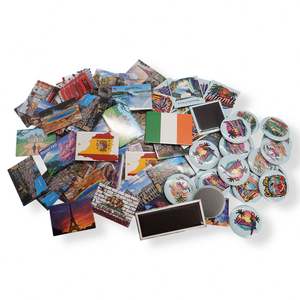 Custom Tin Refrigerator Magnets Personalized Logo Print for Corporate Souvenir Gifts - Product Image 5