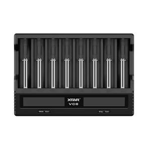 Chargeur <span class=keywords><strong>Xtar</strong></span> VC8 8 canaux <span class=keywords><strong>18650</strong></span> 21700 1.2V Aa Aaa chargeur de batterie 8 chargeur intelligent avec écran LCD pour Li-po NiMH - Product Image 4