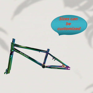 Cadre de vélo BMX Worldcycle HL16BMX01, en alliage d'aluminium 6061 léger, pour freestyle, stunt et street. - Product Image 4