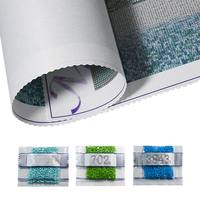 Peinture Diamant 5D DIY Ever Moment - Thème 'Nuit de construction' - Kit complet de pierres carrées pour l'art et l'artisanat - Cadeau 3F729