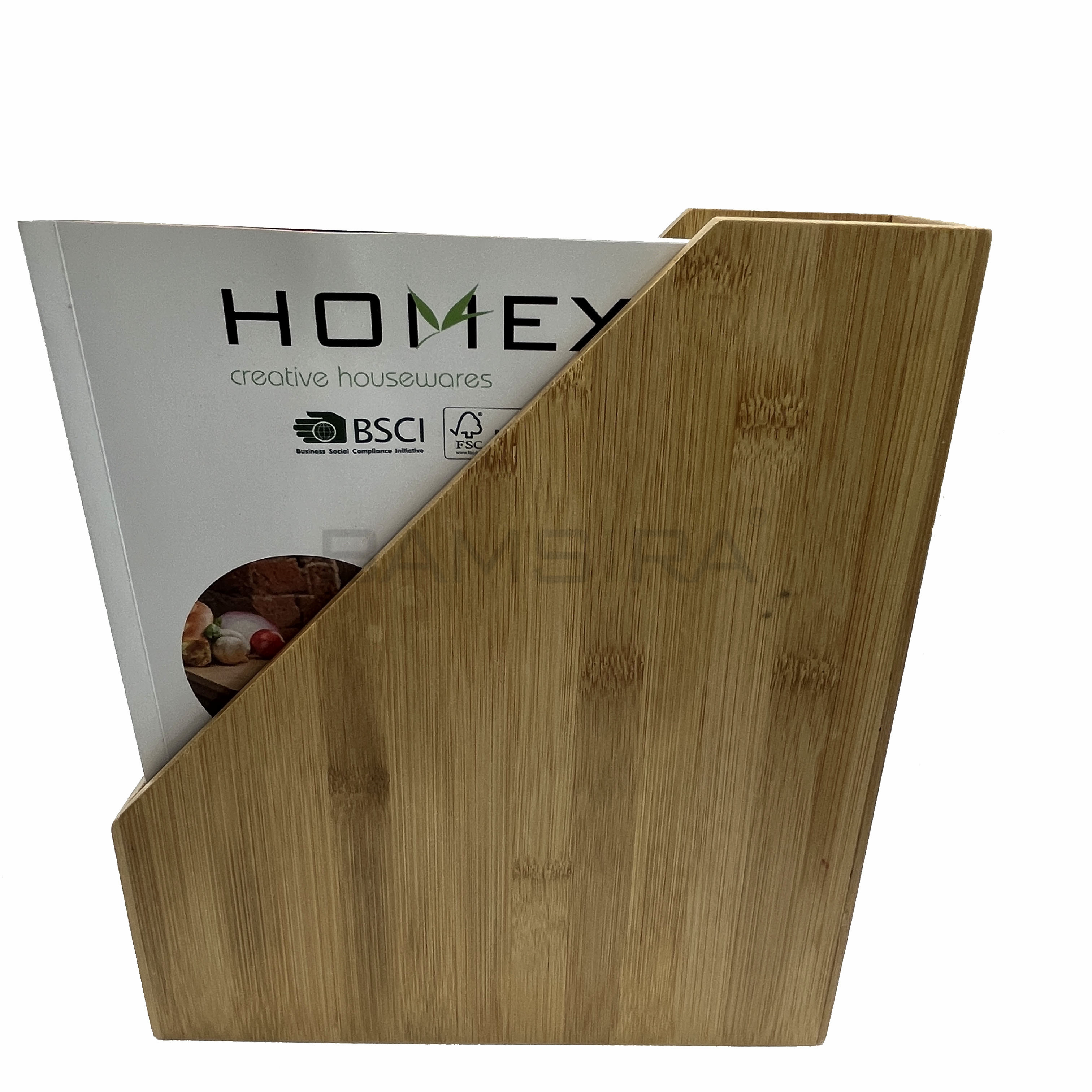 Офисный Настольный органайзер для файлов, большой бамбуковый держатель для документов, бамбуковый органайзер для файлов