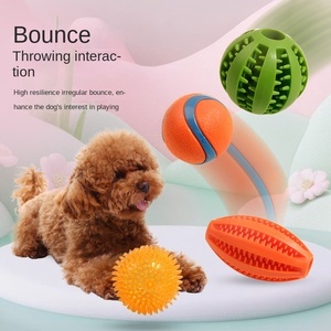 Jouet à mâcher en silicone durable et écologique <span class=keywords><strong>pour</strong></span> <span class=keywords><strong>chien</strong></span>, balle de meulage de dissimulation de nourriture et de divertissement, sans danger <span class=keywords><strong>pour</strong></span> les pattes. - Product Image 4