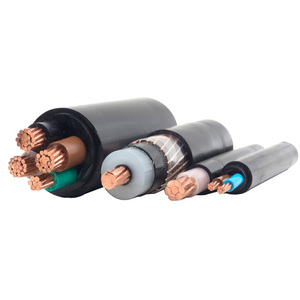 Câble d'alimentation industriel pour l'exploitation minière, moyenne tension 15KV, isolation XLPE, conducteur en cuivre, gaine extérieure en PVC, 35-300mm², 90°C, OEM - Product Image 3