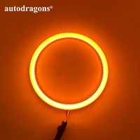 Feux de circulation diurne pour voiture DRL Angle Eyes Led Ring LED Halo Ring 140MM With Black Cover pour CONCORDE Lacetti Sedan CR-V CRV