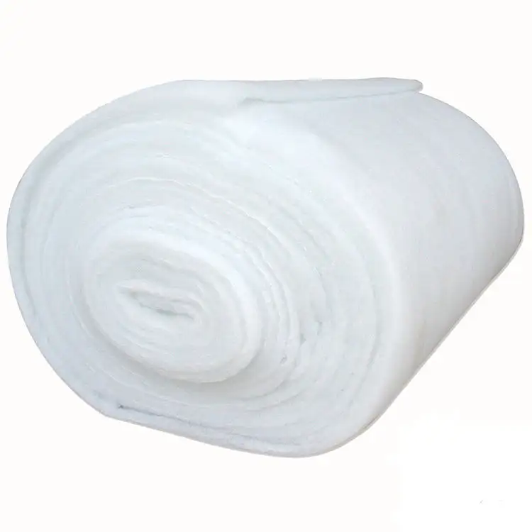 Cheapest And High Quality Polyester Fiber Washable Insulation Quilt Batting Needle Punched Fiber Pad Wadding