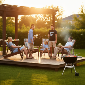 T-shirt graphique vintage vieilli avec motif « Husband Dad Grandpa Legend » - Product Image 3