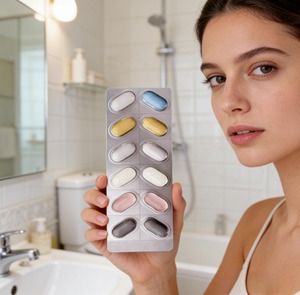 Envases tipo blíster personalizados para cápsulas, suero desechable, aceite facial, loción, crema, cuidado de la piel, OEM - Product Image 2