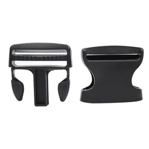 Plastic Buckle 25mm <b>Black</b> Adjustable Bag Accessory For <b>Backpack</b> <b>School</b> Bag Strap - Product Image 3
