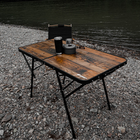 Mesa de Camping Plegable Portátil de Aleación de Aluminio para Exteriores, con Combinación Libre