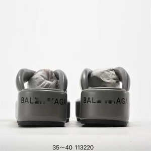 Dropshipping, chanclas de plataforma acolchada de diseñador para verano, zapatillas de playa antideslizantes, Sandalias planas de EVA para mujer, zapatos - Product Image 2