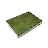 Piano finition de couleur verte de luxe en bois chocolat date cadeau boîte pour 36 pcs date