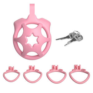 Masculino Chastity Lock Plastic Lock para SM Bondage <span class=keywords><strong>Dog</strong></span> Slave Restraint <span class=keywords><strong>Training</strong></span> Supplies Transgender Chastity Lock <span class=keywords><strong>Sex</strong></span> Products - Product Image 5