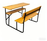 Chaise d'école moderne avec hauteur réglable, bureau et chaise en bois pour étudiants, adaptés aux bureaux à domicile