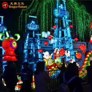 Pantalla impermeable para patio de juegos al aire libre, decoración navideña, espectáculo de <span class=keywords><strong>luces</strong></span> navideñas - Product Image 5