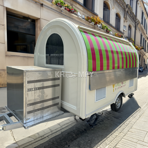 Food Truck de Fibra de Vidrio, Remolque Exterior, Quiosco, Carrito de Venta de Comida Rápida, Pizza, Cafetería, Barbacoa con Cocina Completa, Dulces - Product Image 3