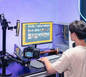 Nouveau jeu multi-machine support de support de diffusion en direct ordinateur portable tablette Microphone support de bureau beauté remplissage <span class=keywords><strong>Photo</strong></span> Studio accessoires - Product Image 6