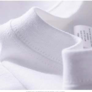 Fabricants de tissus respectueux de l'environnement 100% T-shirt surdimensionné en coton biologique pour hommes Logo personnalisé pour t-shirt uni - Product Image 5