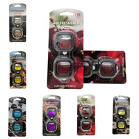 Lot de 2 diffuseurs de parfum liquide pour voiture, saveur cerise, à clipser sur grille d'aération, parfum longue durée, désodorisant d'ambiance de luxe, cadeaux portables, vente en gros OEM