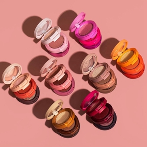 Palette de maquillage en poudre libre vegan imperméable à 3 niveaux, haute pigmentation, blush, teinte, bronzer, fard à paupières, surligneur à marque privée pour tous - Product Image 3